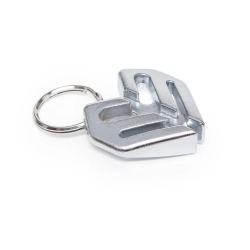 CLEF A RAYON / PORTE CLEF ECLAT KEYCHAIN CHROME